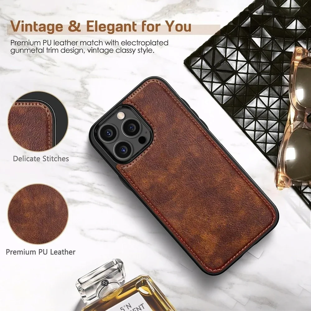New Rustic Western Vintage Retro Elegant Cell Case for iPhone 15 Pro Max 6.7